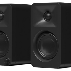 Активни тонколони Kanto Audio ORA в черен цвят, чифтът, изглед под ъгъл
