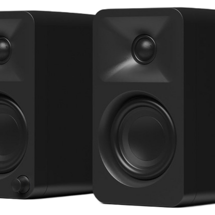 Активни тонколони Kanto Audio ORA в черен цвят, чифтът, изглед под ъгъл