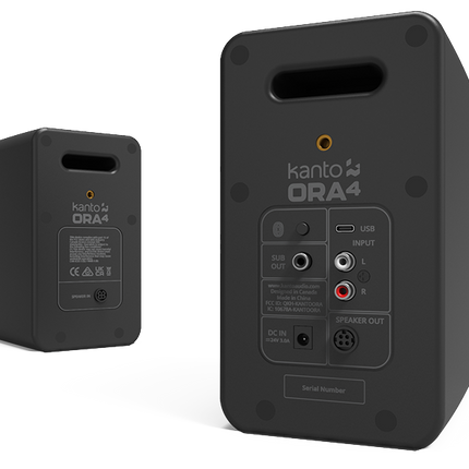 Boxe active Kanto Audio ORA4, 4 inch woofer, 100W, Bluetooth