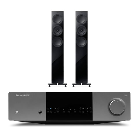 Pachet PROMO Cambridge Audio EXA100 + KEF R5 Meta