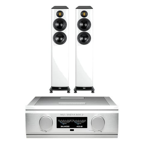 Pachet PROMO Musical Fidelity Nu-Vista 600.2 + ELAC Vela FS408.2