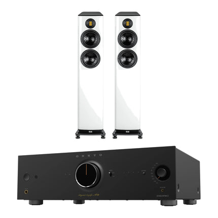 Pachet PROMO Onkyo A-50 + ELAC Vela FS408.2
