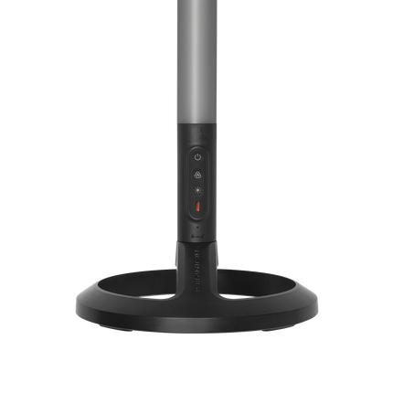 Детайл с основата и бутоните на JBL PartyLight Stick