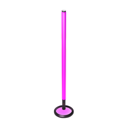JBL PartyLight Stick отпред, с лилава светлина