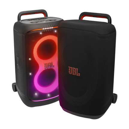 Калъфът JBL PartyCover 520 до JBL PartyBox 520 със светлини