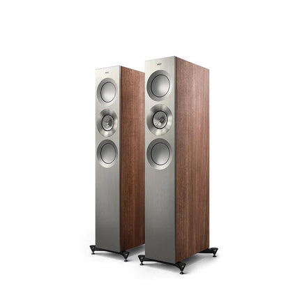KEF Reference 3 Meta resigilat - Satin Walnut/ Silver