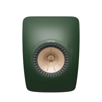 Model 3D KEF LS50 Meta, finisaj Moss Green