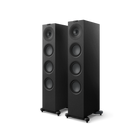 KEF Q11 Meta, finisaj Satin Black, vedere din față și lateral