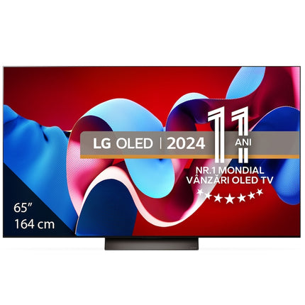 Телевизор LG OLED evo 65C41LA, 164 см, Smart, 4K Ultra HD, 100 Hz, клас F (модел 2024)