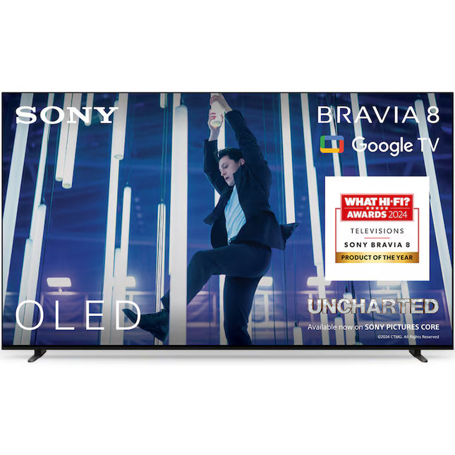 Televizor Sony BRAVIA 8 OLED 65XR80, 164 cm, Smart Google TV, 4K Ultra HD, 100 Hz, Clasa E