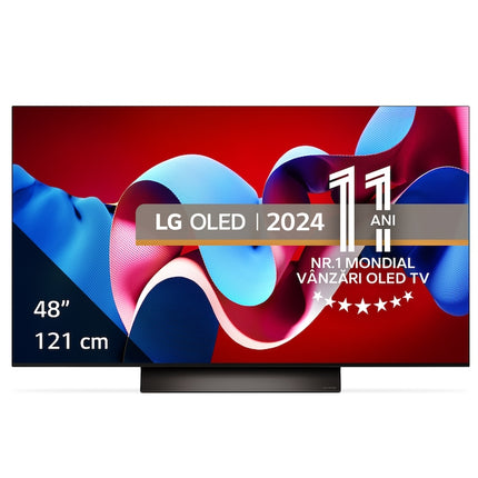 Телевизор LG OLED evo 48C41LA, 121 cm, Smart, 4K Ultra HD, 100 Hz, Class G (модел 2024)