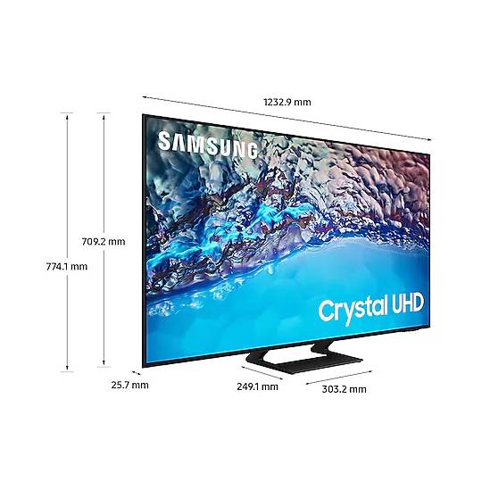 Телевизор Samsung 55BU8572, 138 см, Smart, 4K Ultra HD, LED, Class G