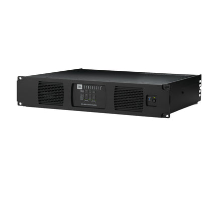 Amplificatorul JBL Synthesis SDA-4600 vazut din fata, in unghi
