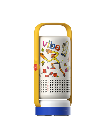 Videoproiector Portabil XGIMI Vibe One, 1080p Full HD, LED, 250 ISO Lumeni, Baterie Încorporată 1,2h, Google TV cu Netflix, JBL 2×3W, Stand 160°, Mod Ambient Light 8 Culori, Design Lanternă