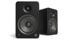 Чифт Kanto Audio YU6 в матово черно, изглед отпред