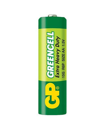 Батерии GP GREENCELL AA (R6), 1.5V, блистер 4бр.