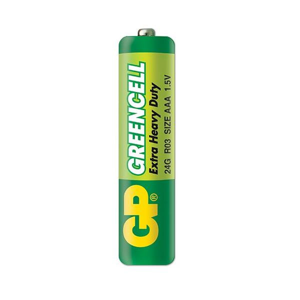 Батерии GP GREENCELL AAA (R03), 1.5V, блистер 4бр.