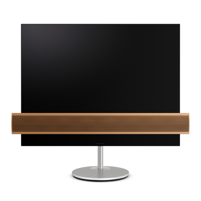 Телевизор Bang&amp;Olufsen - BeoVision Eclipse 2nd Gen., моторизирана подова стойка, 65", 4K, 165 см, OLED, Dolby Vision