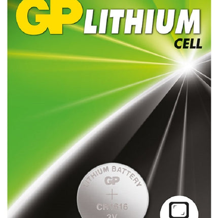 Литиеви батерии GP Lithium CELL CR1616, 3V, блистер 1 бр.