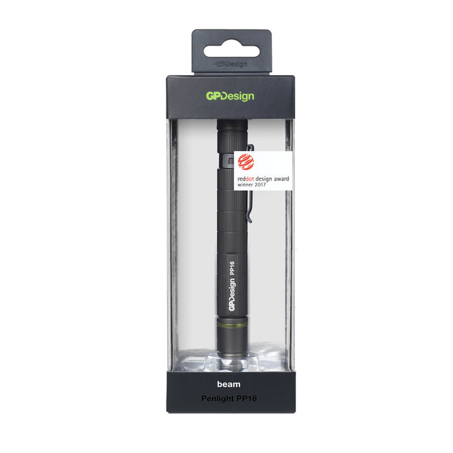Фенер GP GPDesign PP16 Penlight, 140 lm, 2xAAA