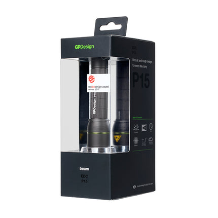 Фенер GP GPDesign P15 Every Day Carry, 150 lm, 1xAA