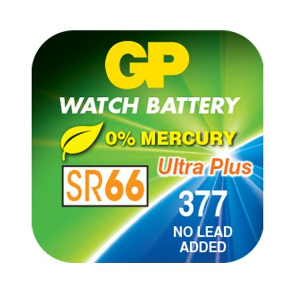 Батерии GP Watch Silver Oxide 377, 1бр