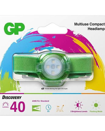 Челен GP Discovery CH31 детски, 40lm, 2xCR2025
