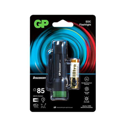 Фенер GP Discovery C31 Everyday Carry, 80lm, 1xAA