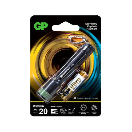 GP Discovery ключодържател фенер CK12, 20lm, 1xAAA