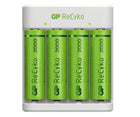 Зарядно устройство GP ReCyko E411 (USB) + 4 батерии ReCyko AA 2100mAh