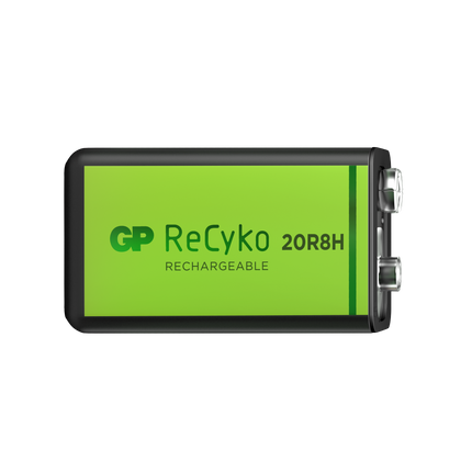 Акумулаторни батерии GP ReCyko 9V 200mAh, рециклируема опаковка 1бр.