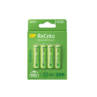 Акумулаторни батерии GP ReCyko AA 2450mAh (R6), рециклируеми опаковки 4бр.