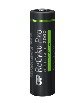 Акумулаторни батерии GP ReCyko Pro Photoflash AA 2000mAh (R6), рециклируема опаковка 4 бр.