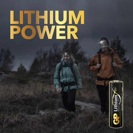 Литиеви батерии GP Lithium AA, FR6, 1.5V, блистер 2 бр.