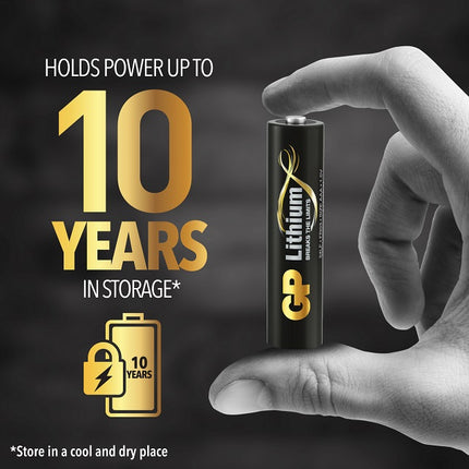 Литиеви батерии GP Lithium AA, FR6, 1.5V, блистер 2 бр.