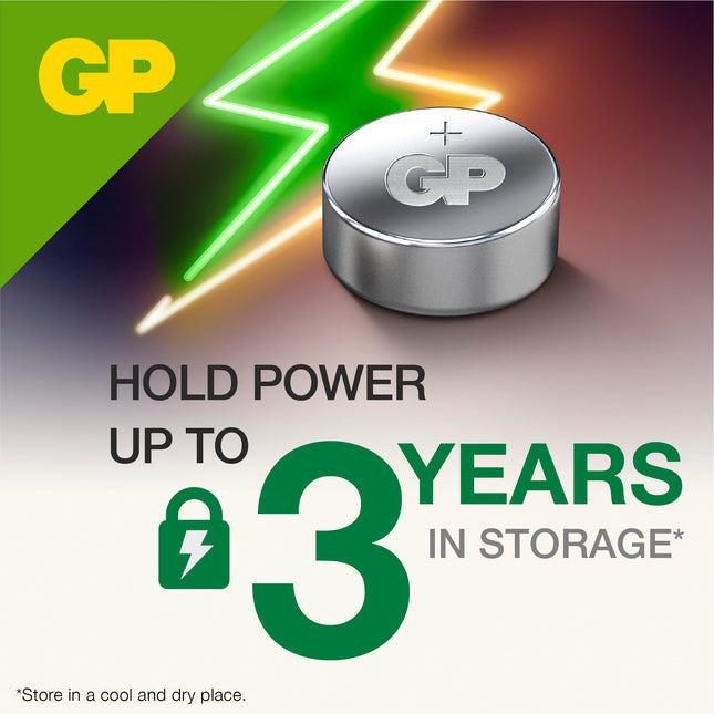 Батерии GP Alkaline CELL 177, LR626, AG4, 1.5V, блистер 10 бр.