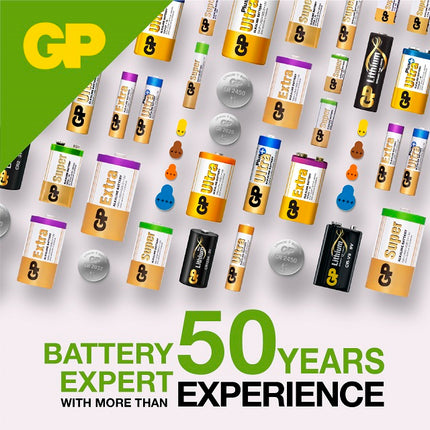 Батерии GP Alkaline CELL 164, LR60, AG1, 1.5V, блистер 10 бр.