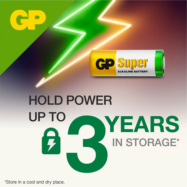 Алкални батерии GP High Voltage 29A, 9V, блистер 5 бр.