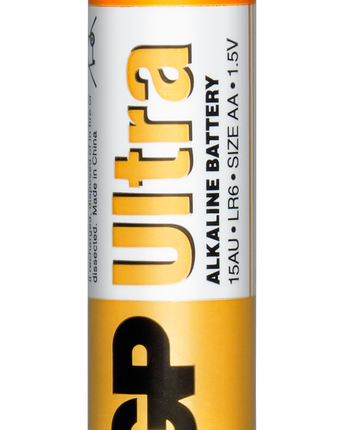 Батерии GP Ultra Alkaline AA (LR6), блистер 2бр