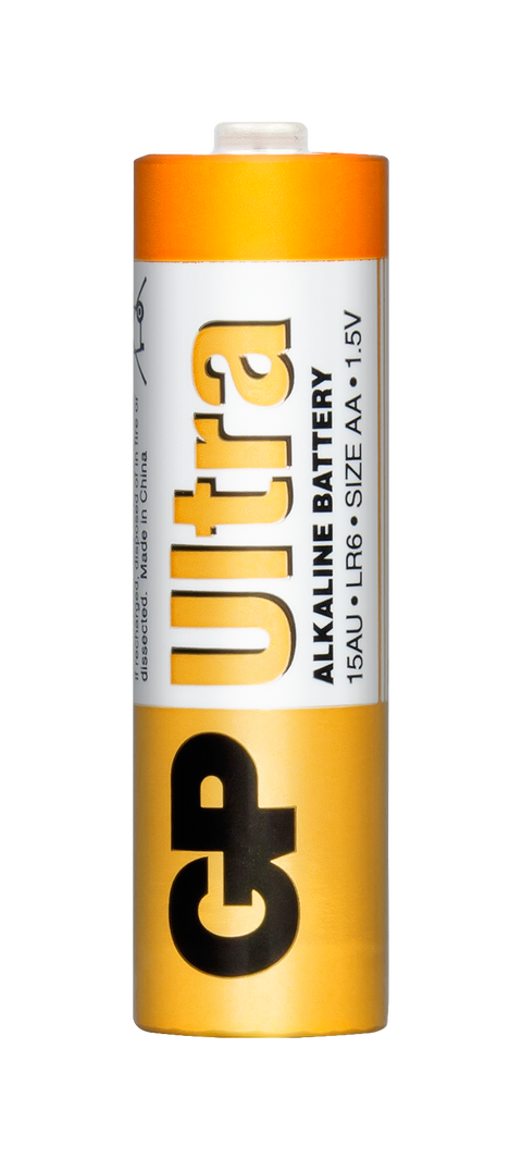 Батерии GP Ultra Alkaline AA (LR6), фолио 2бр