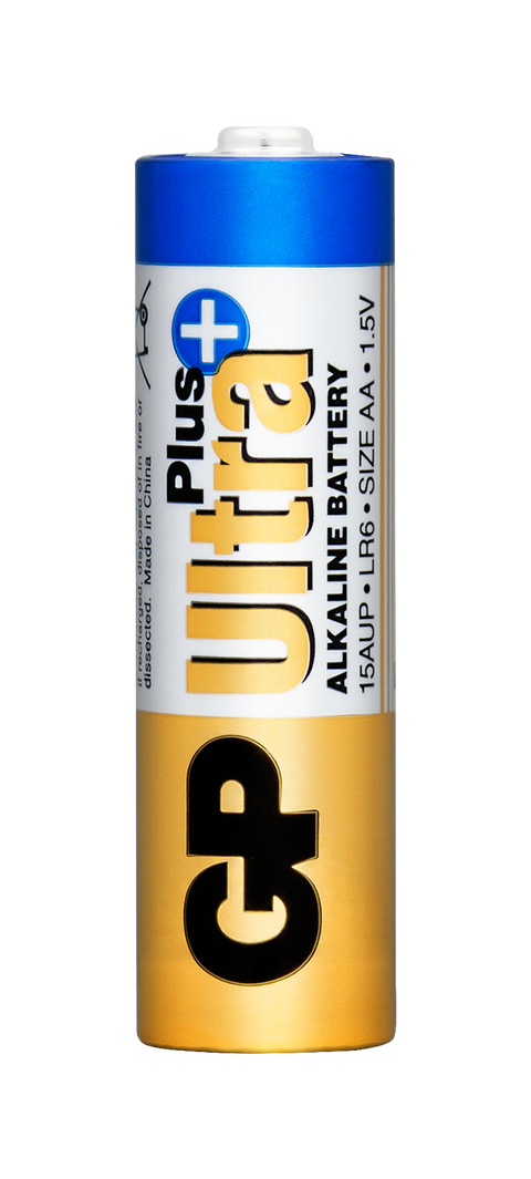 Батерии GP Ultra Plus Alkaline AA (LR6), фолио 2бр