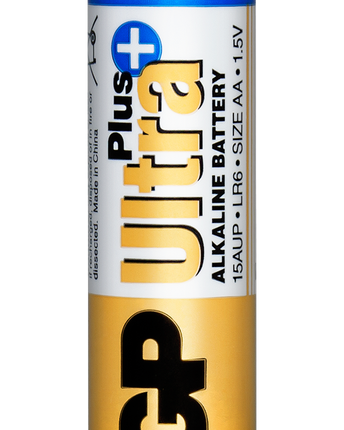 Батерии GP Ultra Plus Alkaline AA (LR6), блистер 4бр
