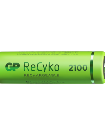 Акумулаторни батерии GP ReCyko AA 2100mAh (R6), рециклируеми опаковки 4бр.