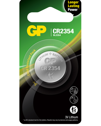 Литиеви батерии GP Lithium CELL CR2354, 3V, блистер 1 бр.