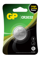 Литиеви батерии GP Lithium CELL CR3032, 3V, блистер 1 бр.