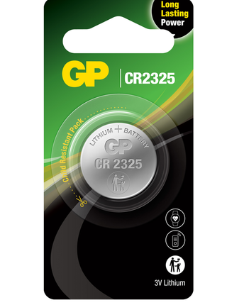 Литиеви батерии GP Lithium CELL CR2325, 3V, блистер 1 бр.