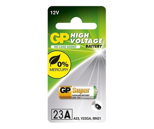 Батерии GP Alkaline High Voltage 23A (MN21), 12V, блистер 1бр.