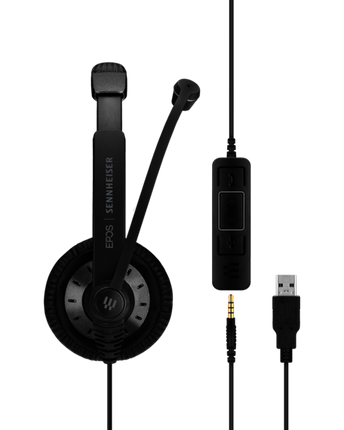 Слушалки EPOS IMPACT 100 SC 45 USB MS