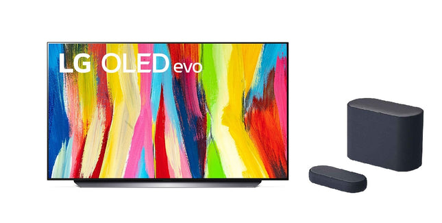 Телевизор LG OLED55C21LA + Саундбар LG QP5