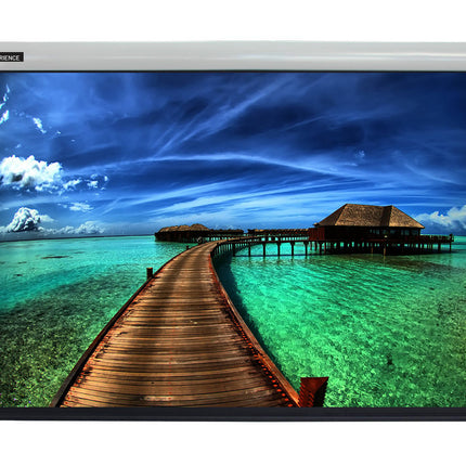 Прожекционен екран Visual Experience UST моторизиран 4K/3D 16:9 110 инча 2435x1369mm